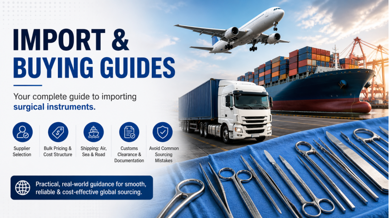 How to Import Surgical Instruments (Step-by-Step Guide for Buyers)