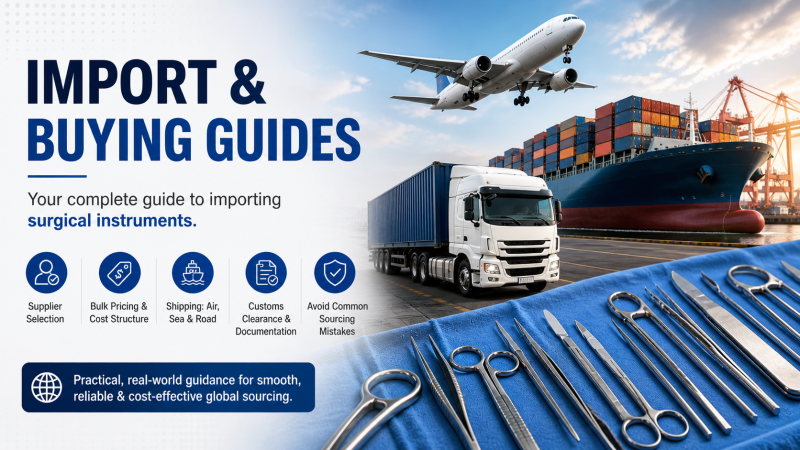 How to Import Surgical Instruments (Step-by-Step Guide for Buyers)