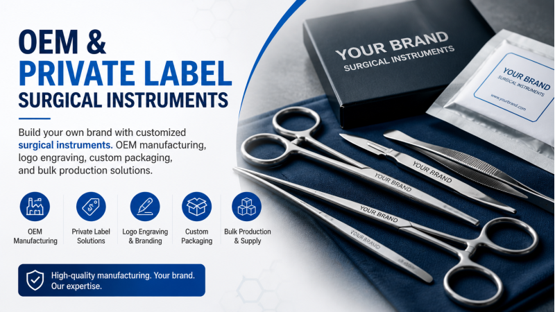 OEM Surgical Instruments: How to Start Your Private Label Brand