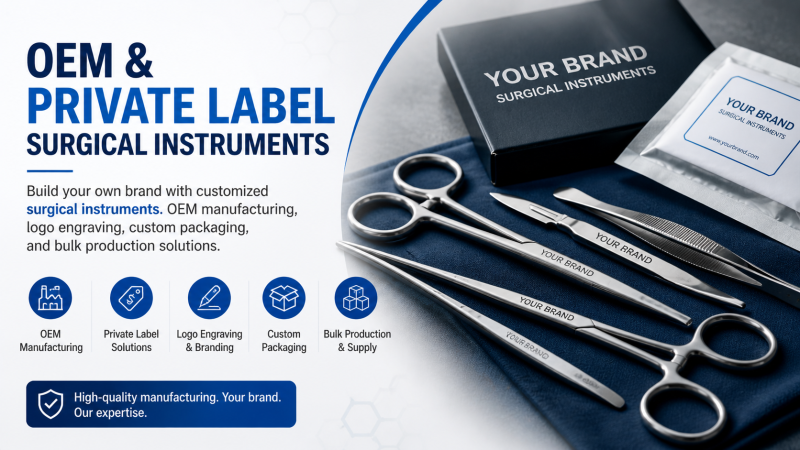 OEM Surgical Instruments: How to Start Your Private Label Brand