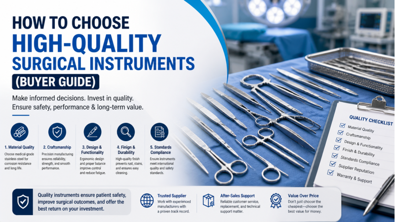 How to Choose High-Quality Surgical Instruments (Buyer Guide)