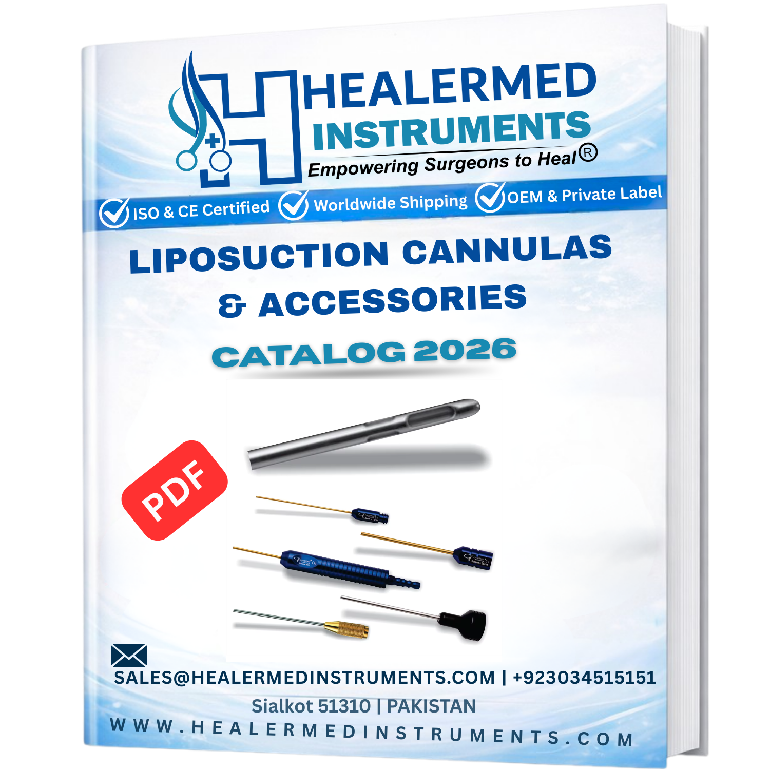Liposuction Cannulas Catalog 2026