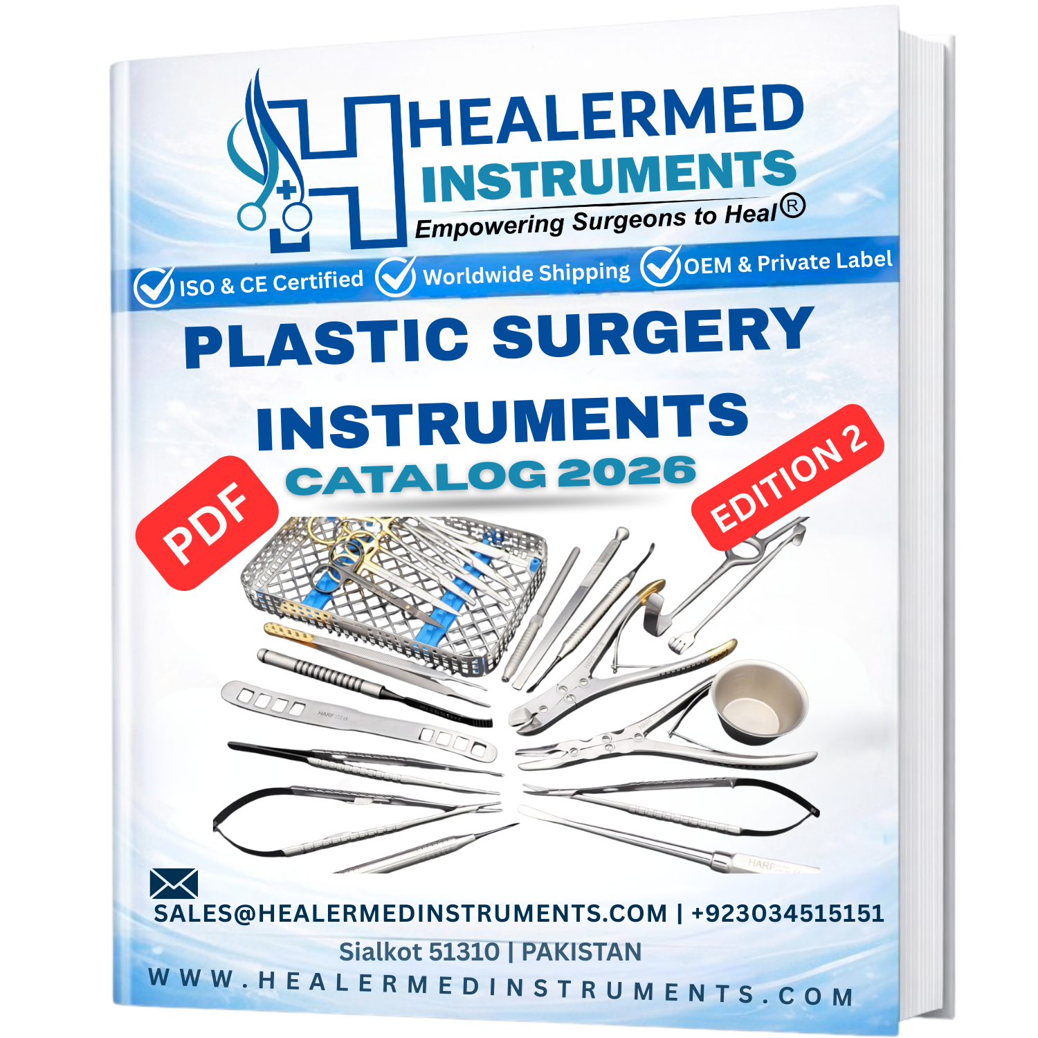 Plastic Surgery Instruments Catalog Edition 2 - 2026 