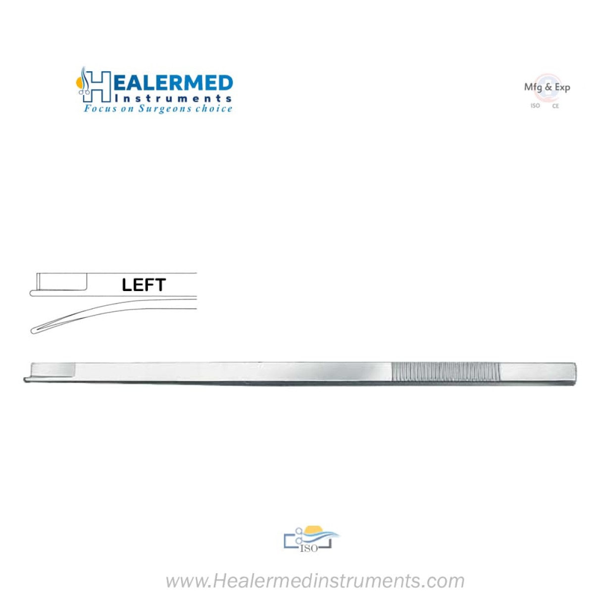 Neivert Anderson Rhinoplasty Chisel - Left Nasal Chisel