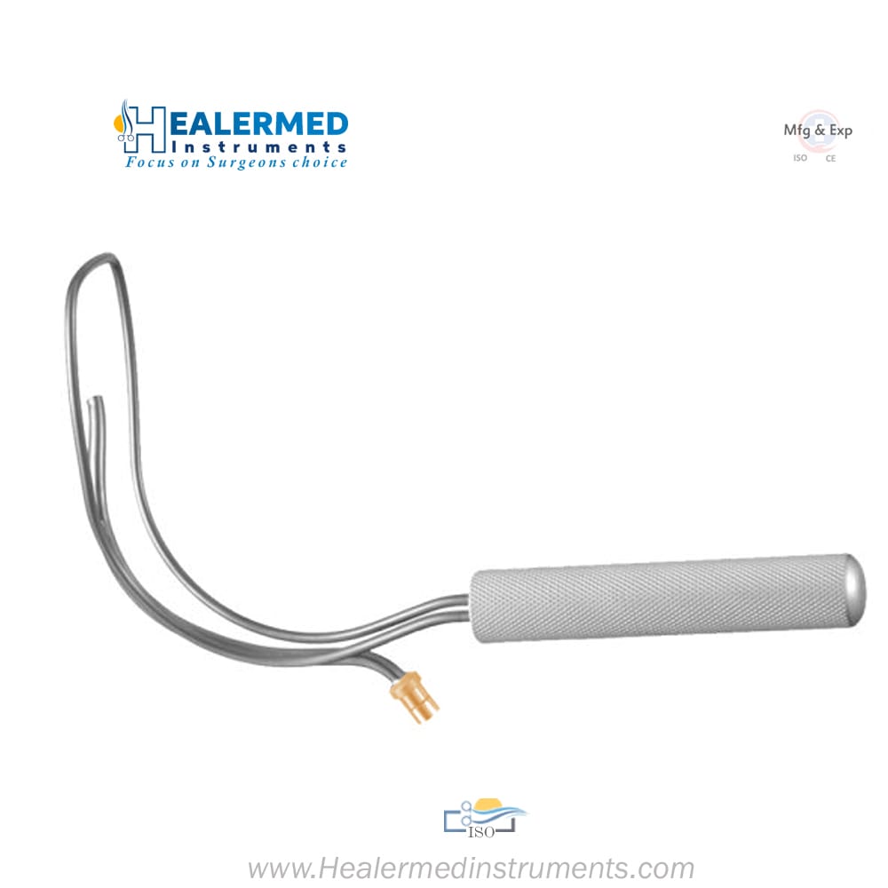 Biggs Facelift Retractor With Fiber Optic