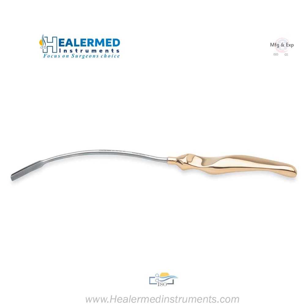 Frontoglabellar Forehead Dissector Curved