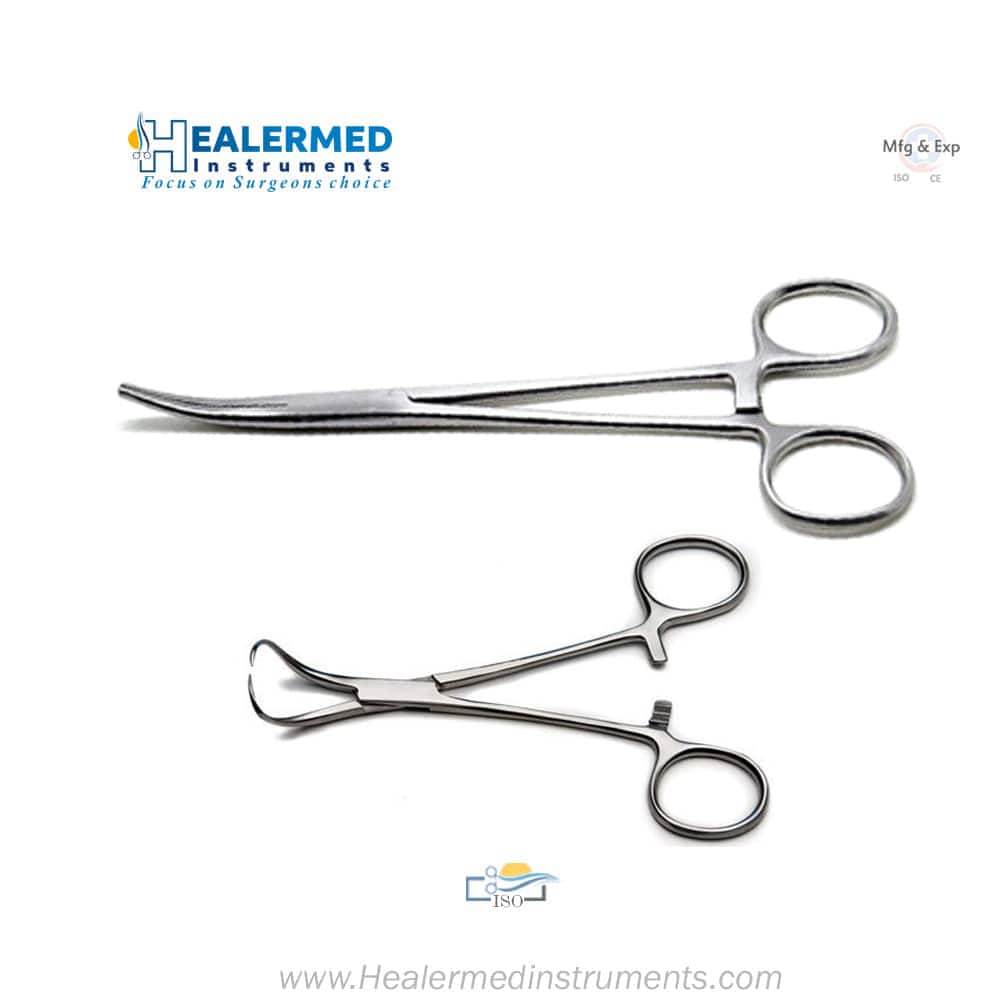 Hemostatic Surgical Forceps and Clamps