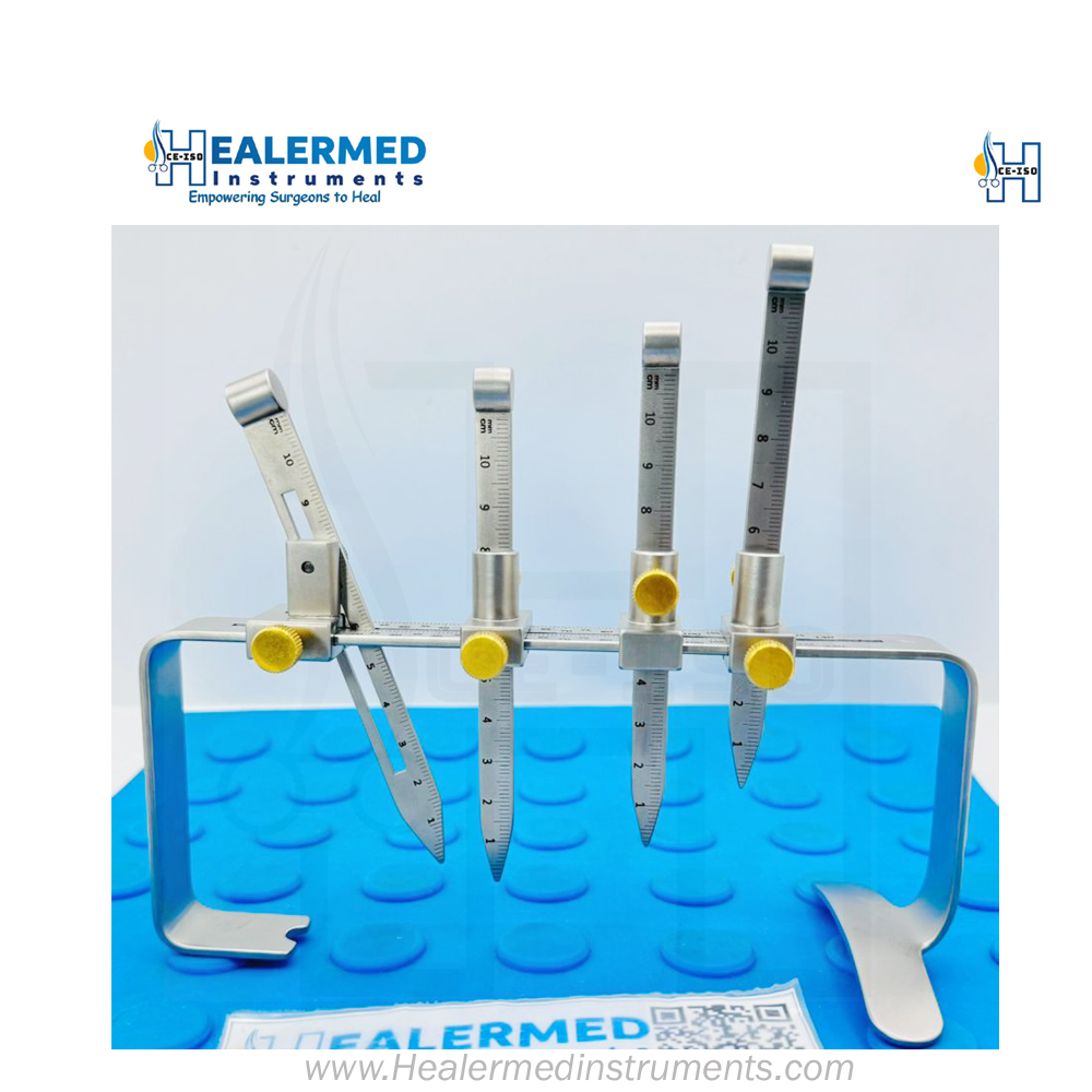 Davis Nasal Projectometer - Pattern 2 WITH CM Scale on TOP