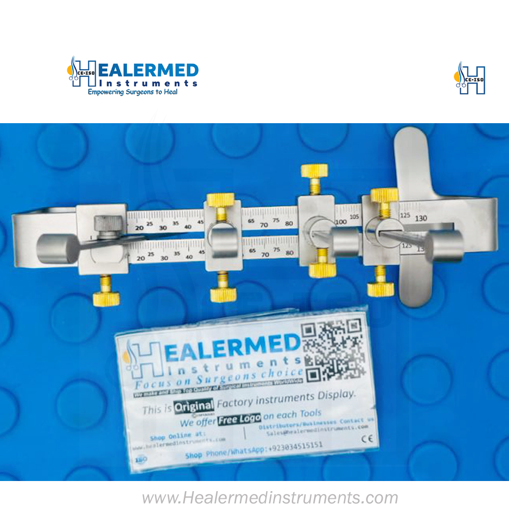 Davis Nasal Projectometer - Pattern 2 WITH CM Scale on TOP