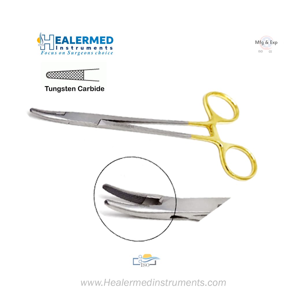 Heaney Needle Holder - TC (Tungsten carbide)