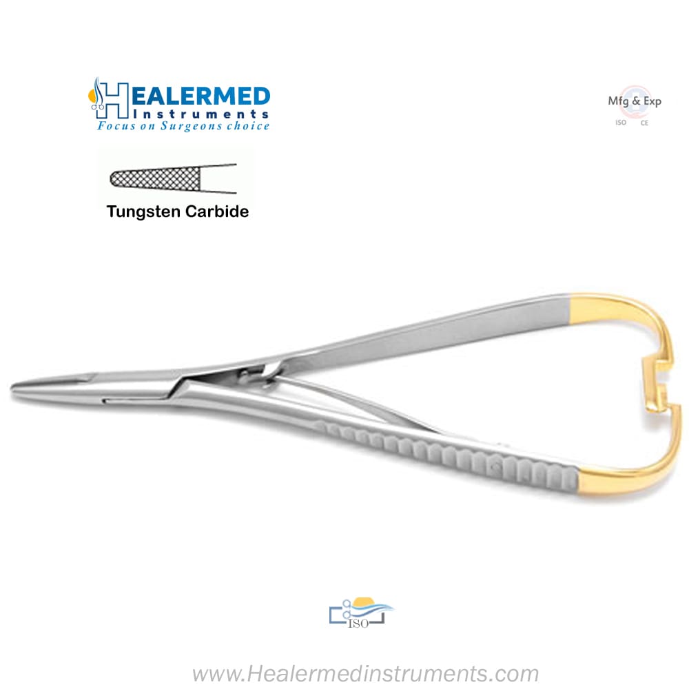 Mathieu Needle Holder - TC (Tungsten carbide)