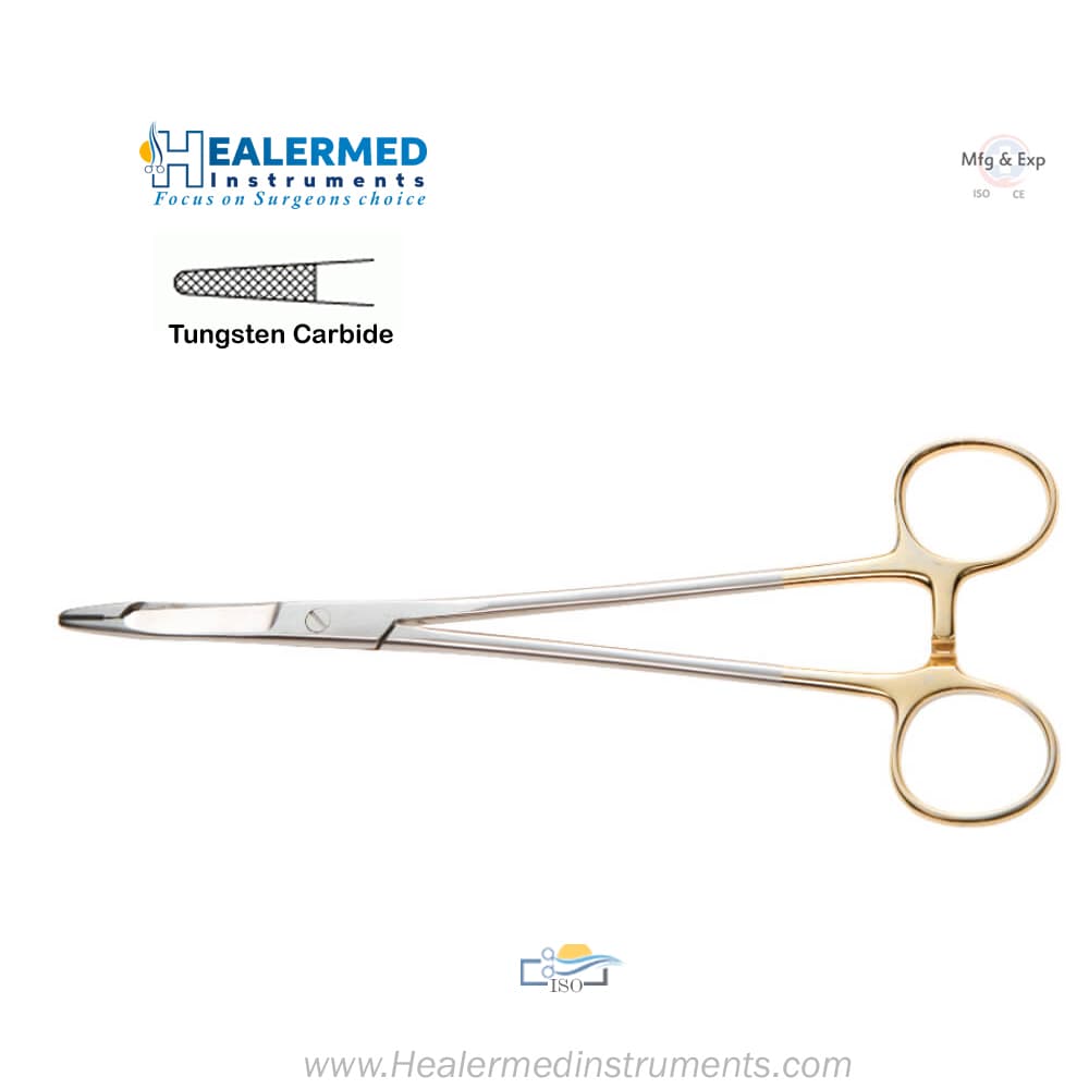 Olsen Hegar Needle Holder - TC (Tungsten carbide)