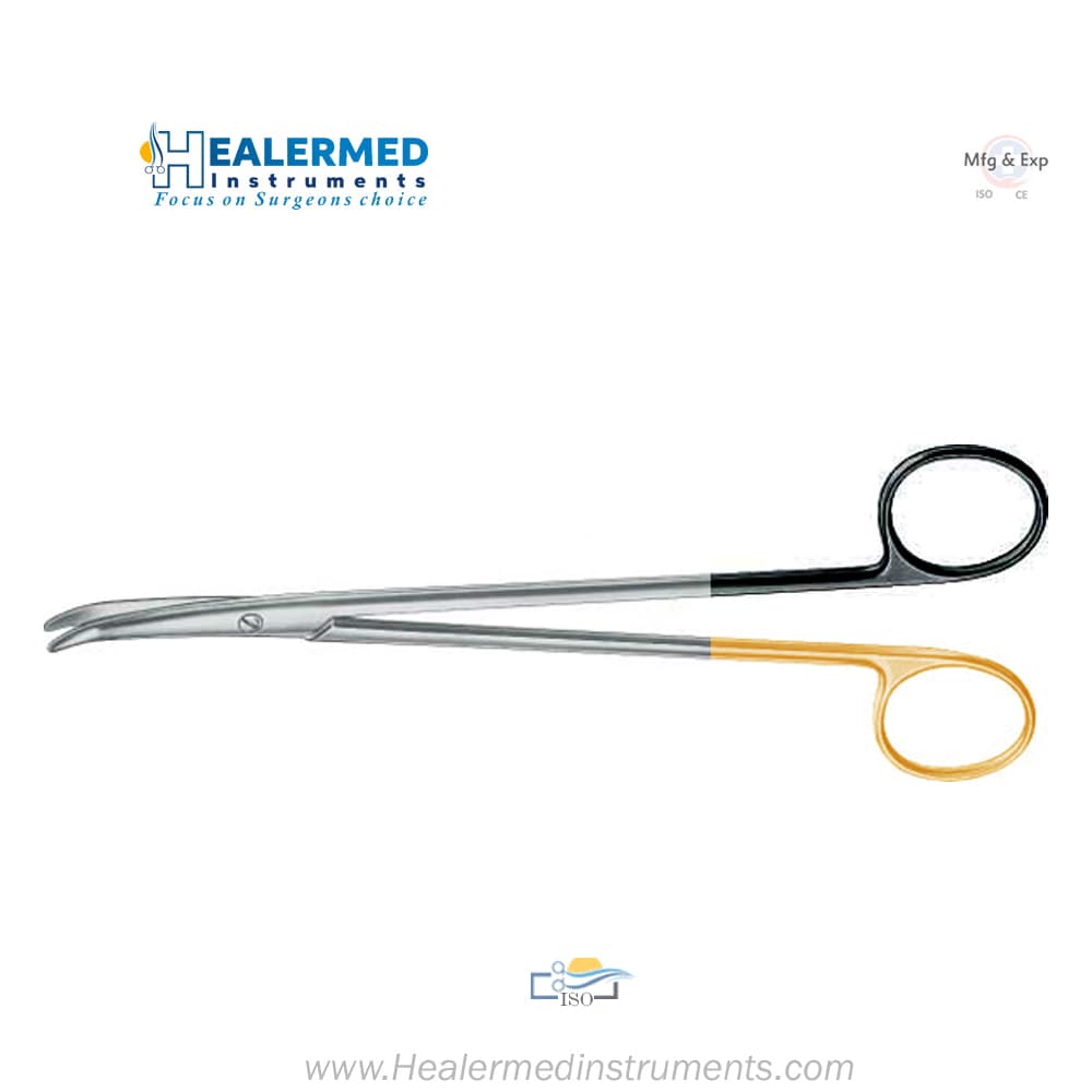 Supercut Plus TC (Tungsten carbide) Fomon Dissecting Rhinoplasty Scissors