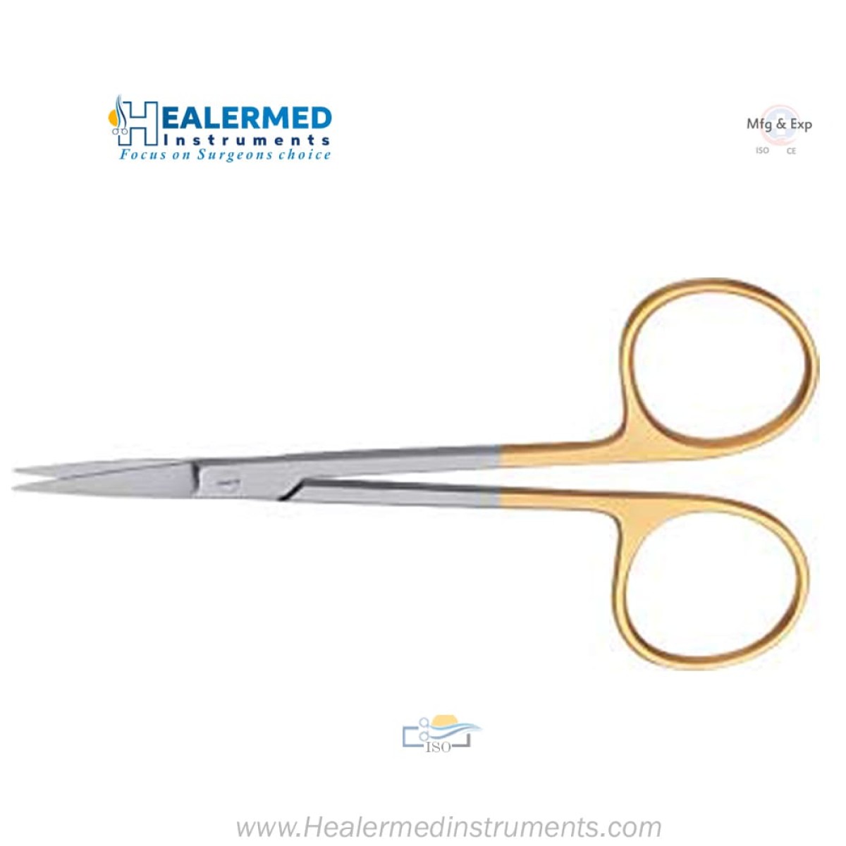 TC (Tungsten carbide) Surgical Iris Scissors