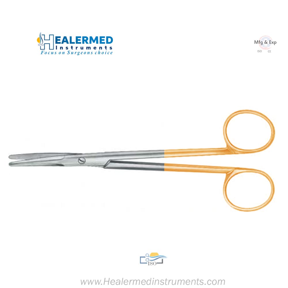 TC (Tungsten carbide) Kahn Dissecting Face lift Scissors