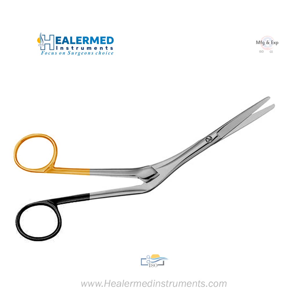 Supercut Plus TC (Tungsten carbide) Knight Nasal Scissors Rhinoplasty