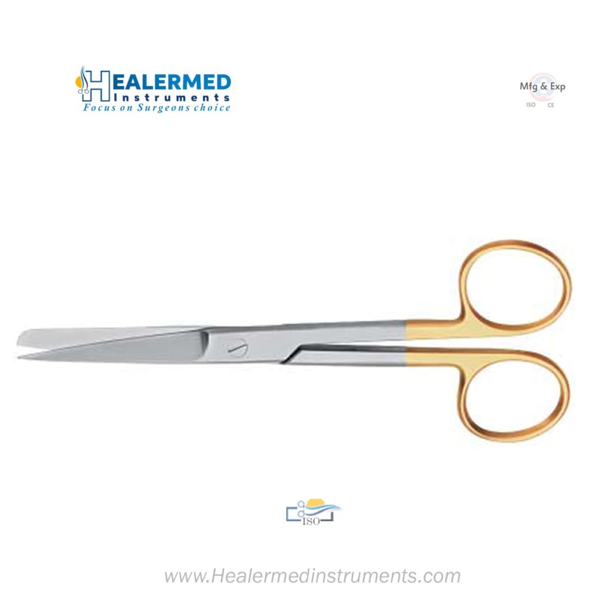 TC (Tungsten carbide) Surgical Operating Scissors Sharp Blunt