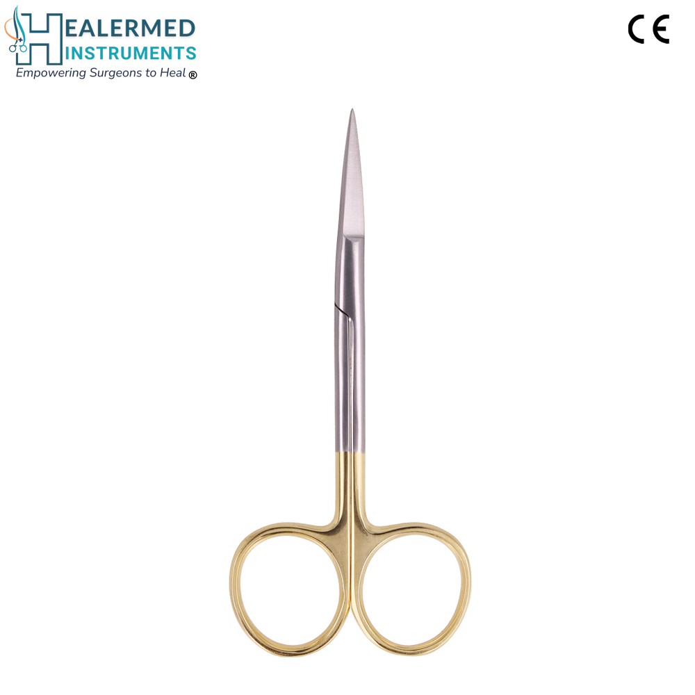 Iris scissors Straight 11.5cm TC TIP