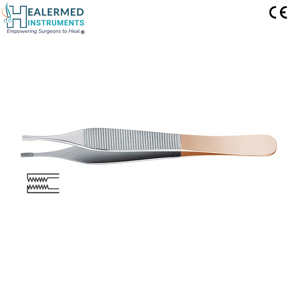 Adson Brown Delicate Tissue Forceps