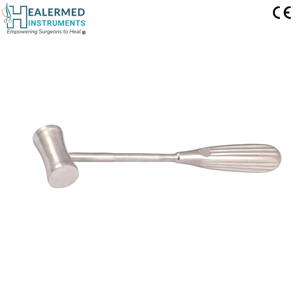 Bone Mallet Round Cut Handle 27mm Head Diameter 18.5cm length