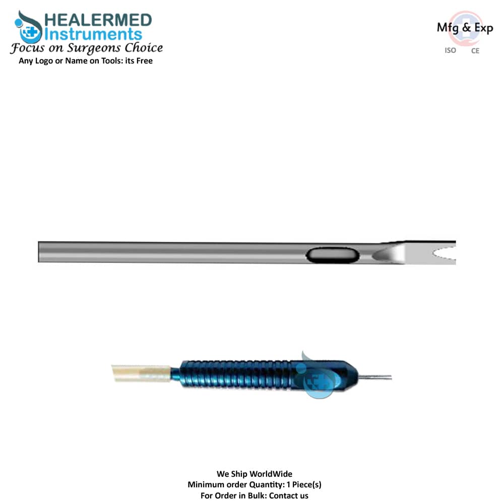 Deep Sharp Cut Dissector Liposuction cannula Fixed Handle