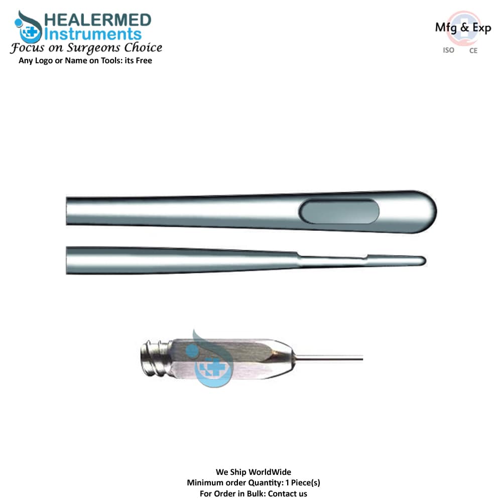 face lift flap cannula stainless steel luer lock