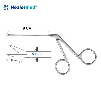 Bellucci Micro Ear Scissors Straight – 4mm Blades, 8cm