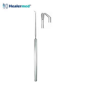 Moldenhauer Foreign Body Lever Serrated Angled – 16cm
