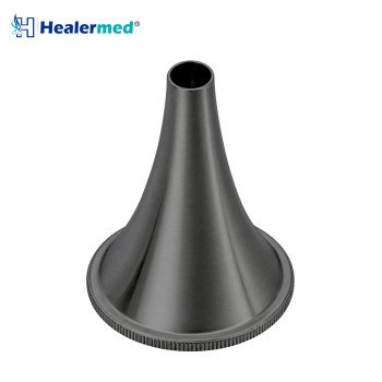 Hartmann Oval Micro Ear Speculum Black Anti-Glare