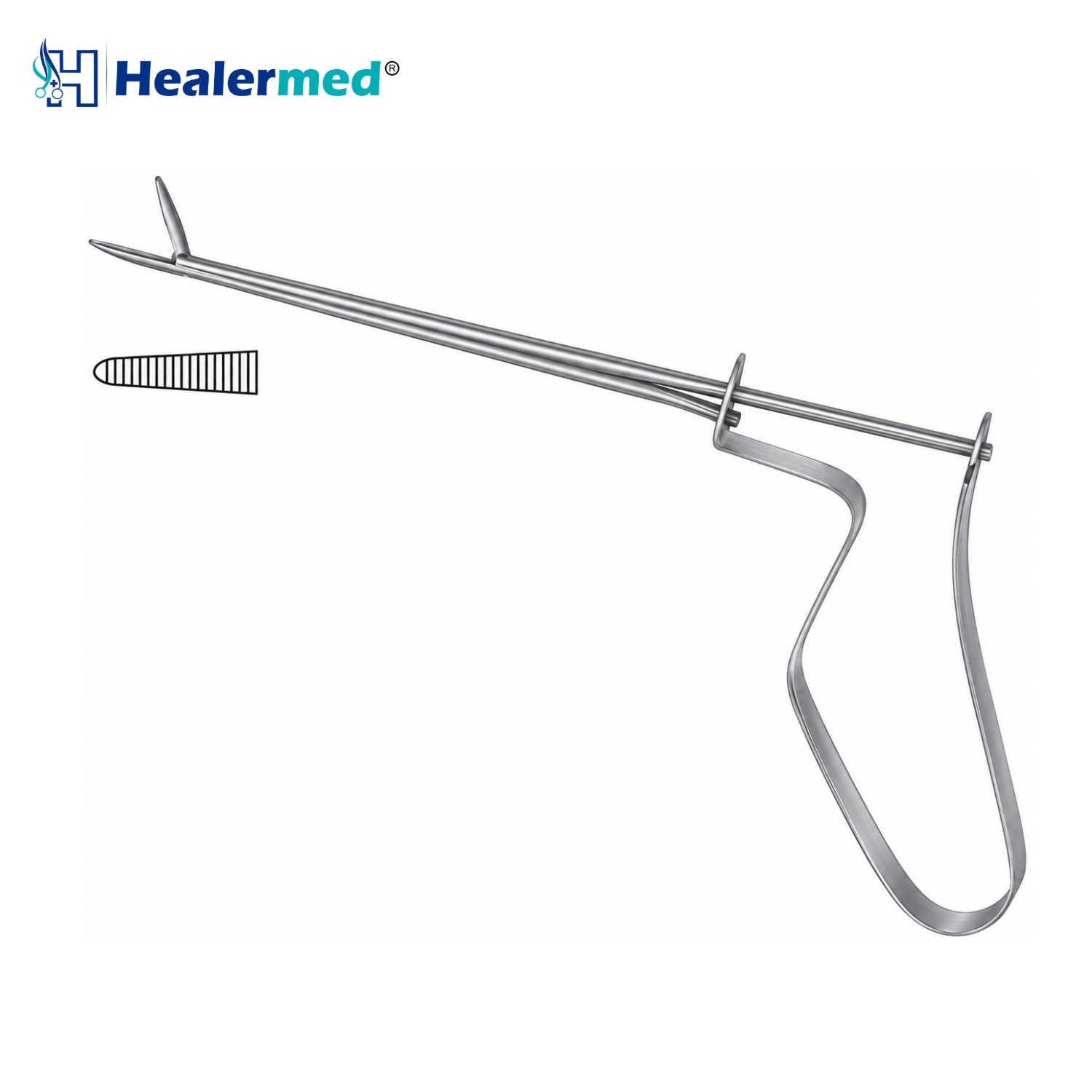 Buck Foreign Body Lever, ear forceps 11.5cm