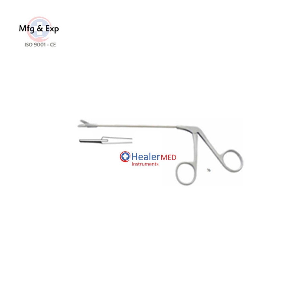Nasal Dressing Forceps with 1 blade serrated Straight