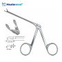 Micro Ear Cup Forceps Bent Left – 3.5mm x 0.6mm Cup, 8cm