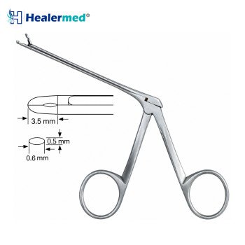 Micro Ear Cup Forceps Straight – 3.5mm x 0.6mm Cup, 8cm