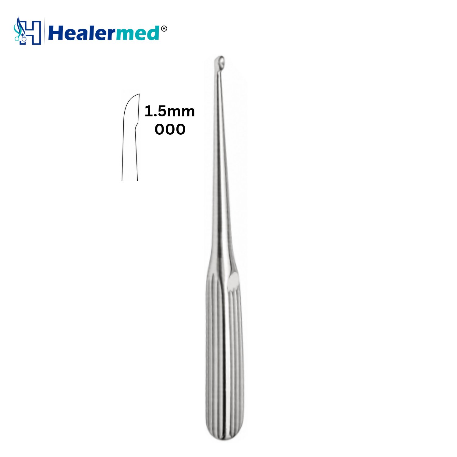 Lempert Ear Scoop Sharp, micro ear scoop, 21.5cm