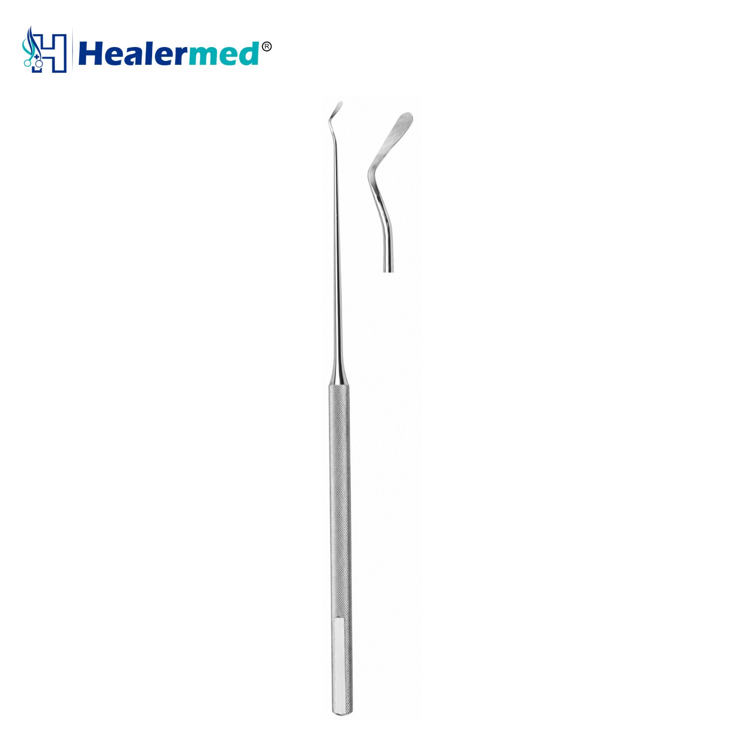 Austin Dissector Right Curved, micro ear dissector, 16cm