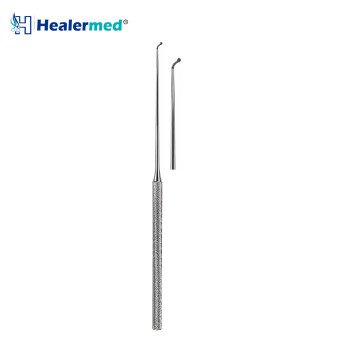 Preyer Micro Ear Dissector Sinus Tympani 3mm Left Curved – 16.5cm