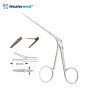 Micro Ear Forceps Straight Serrated – 4mm x 0.8mm Tip, 8cm