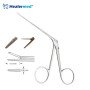 Micro Ear Forceps Straight Smooth – 4mm x 0.8mm Tip, 8cm