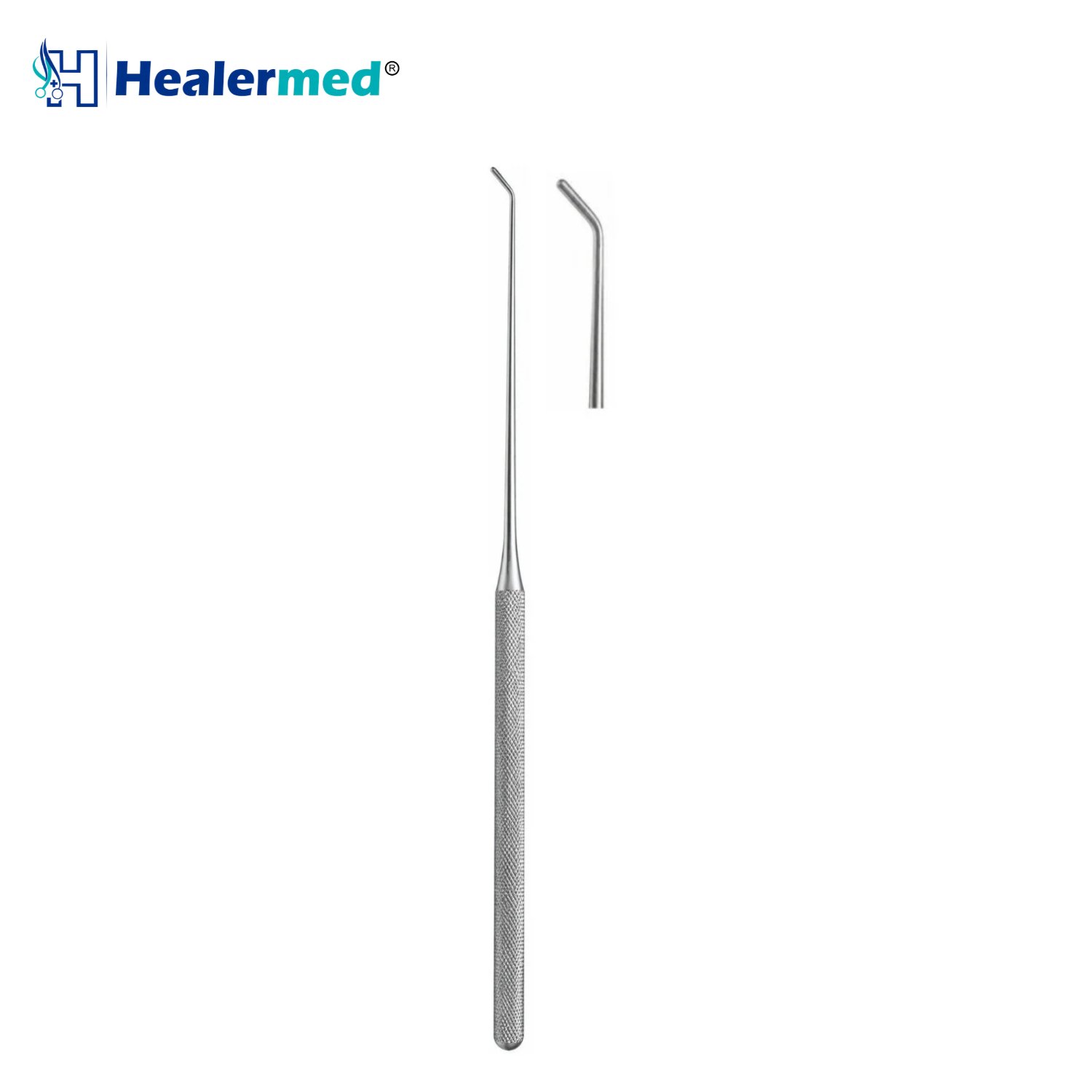 Plester Antrum Hook 45 Degree, 4mm Blunt, micro ear hook, 16cm
