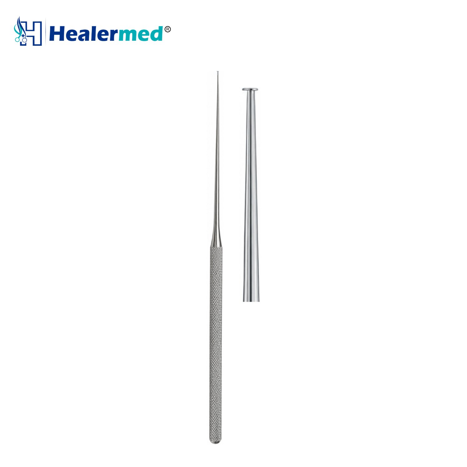 Plester Footplate Hook, micro ear hook, 16cm