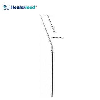 Schuknecht Micro Ear Hook 90 Degree Downwards, Angled Shaft – 16cm