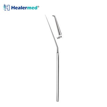 Schuknecht Micro Ear Hook 90 Degree Left, Angled Shaft – 16cm