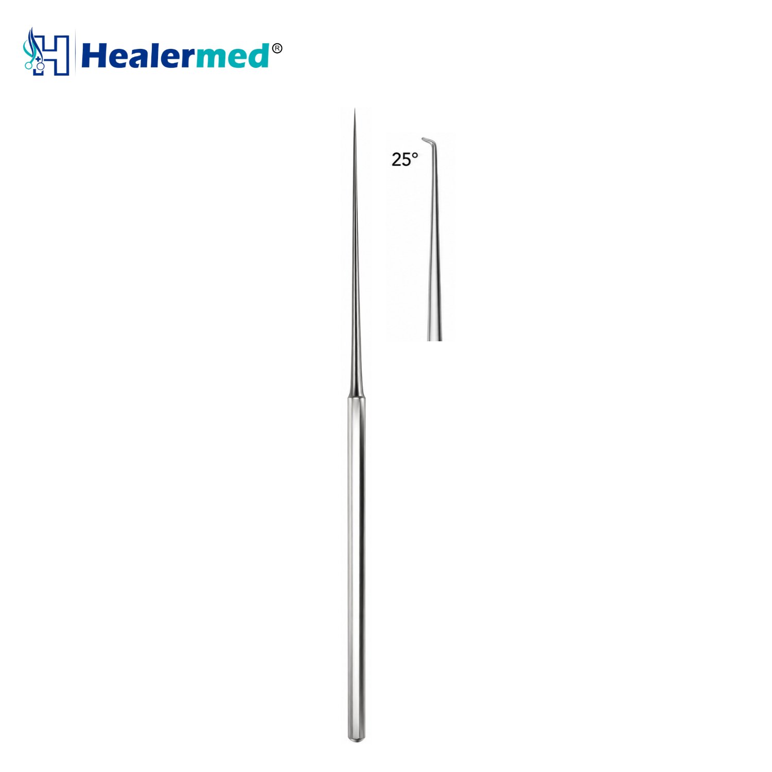 Shambaugh Hook 25 Degree, micro ear hook, 16cm