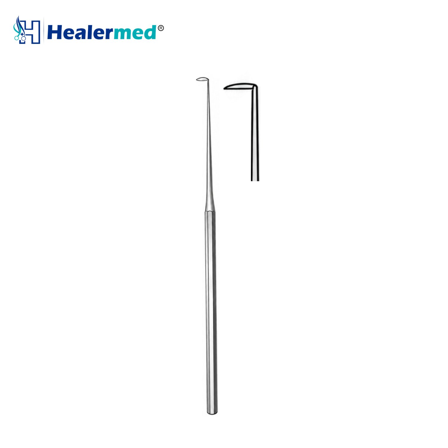 Rosen micro ear knife, 90 degree, 15cm