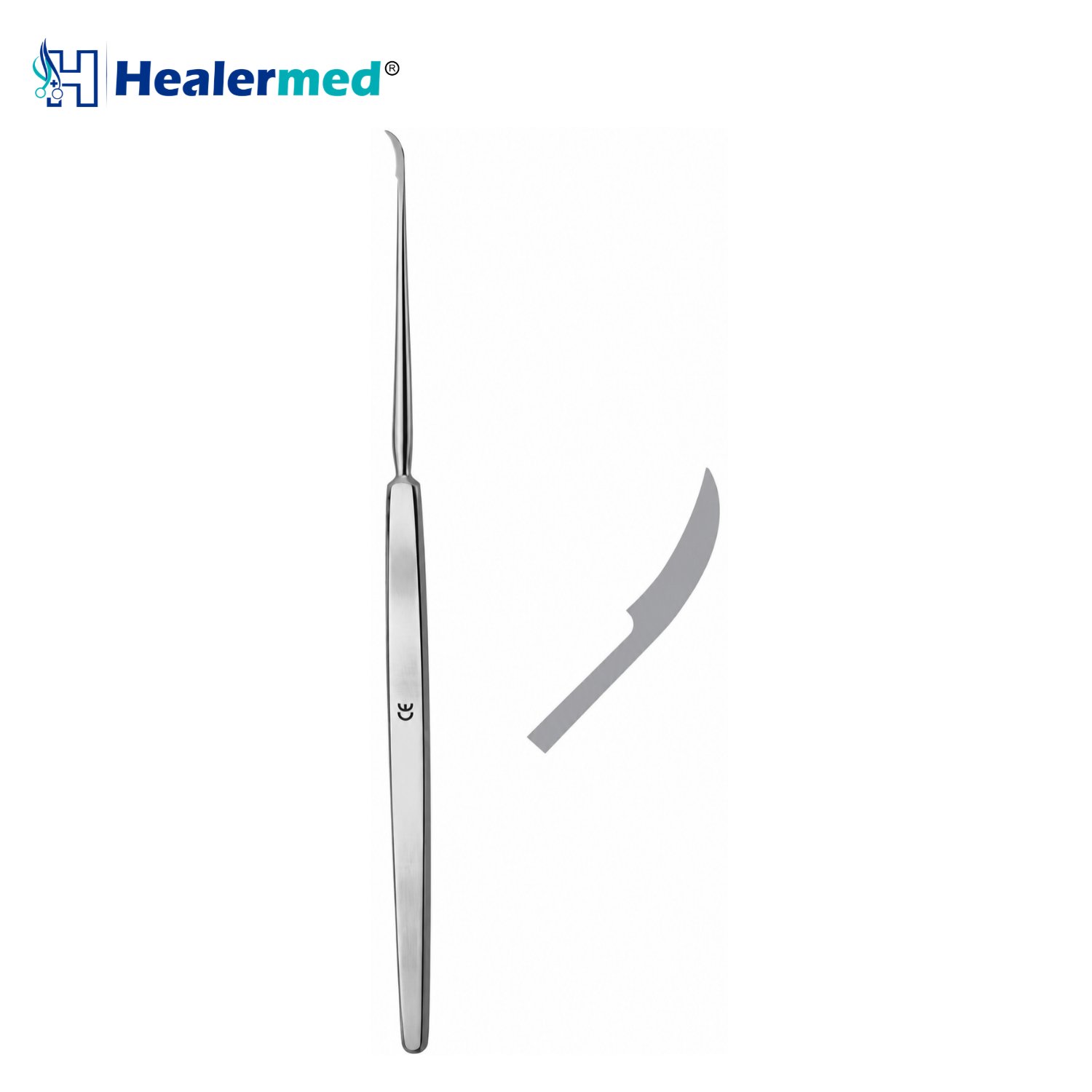 Tabb Sickle Micro Ear Knife, 15.5cm
