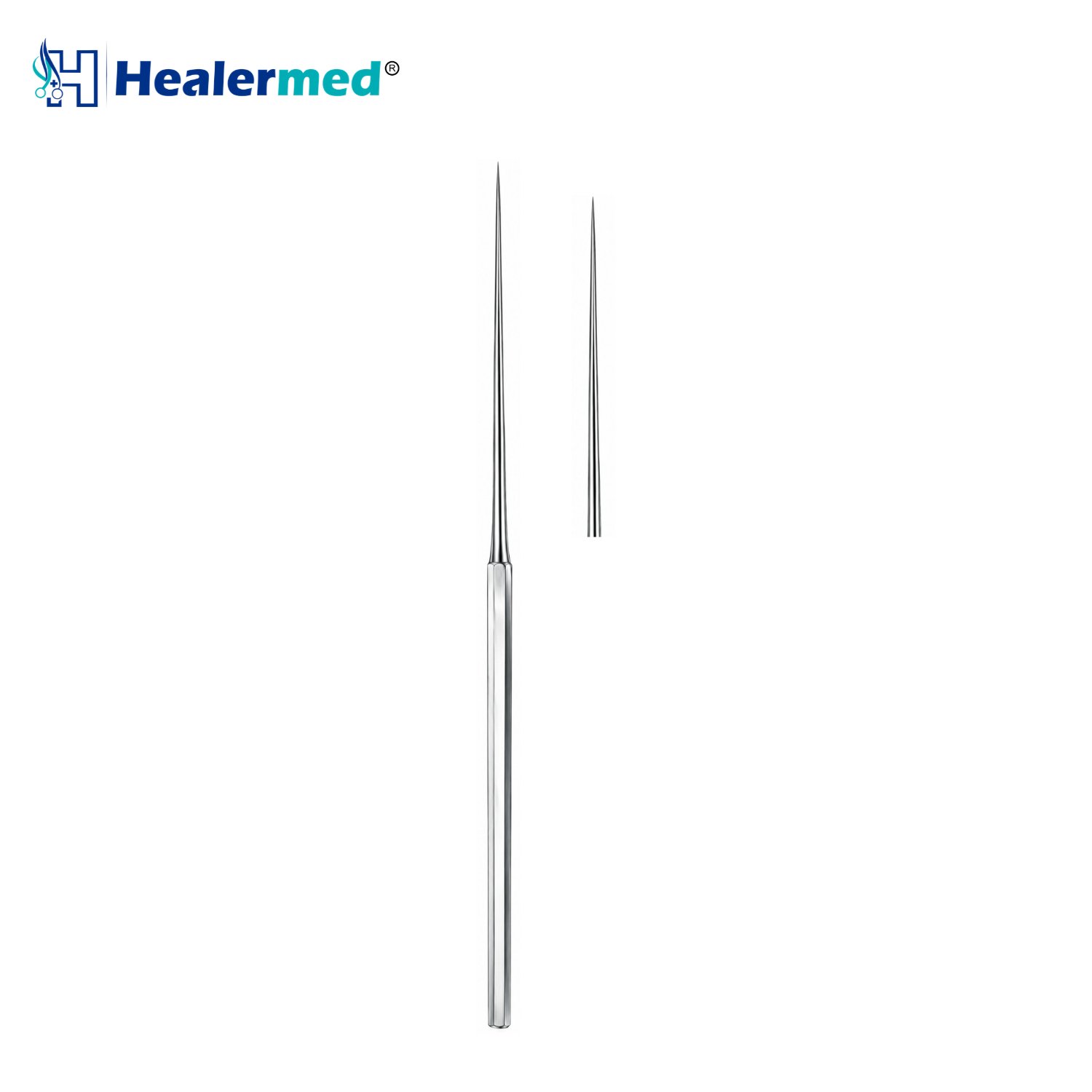 Barbara Straight Micro Ear Needle, 16cm