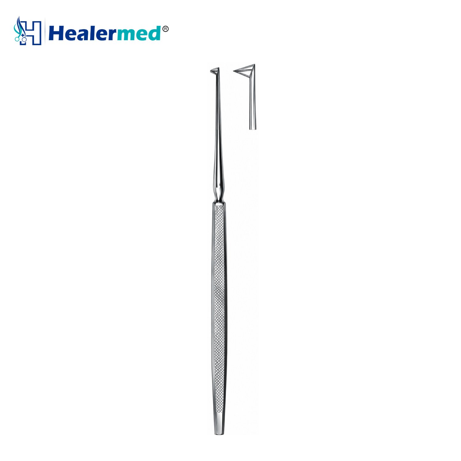 Politzer Furuncle Knife Micro Ear Needle, 16cm