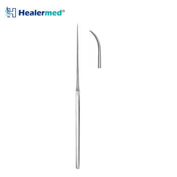 Rosen 45 Degree Curved Tip Micro Ear Needle – 16cm