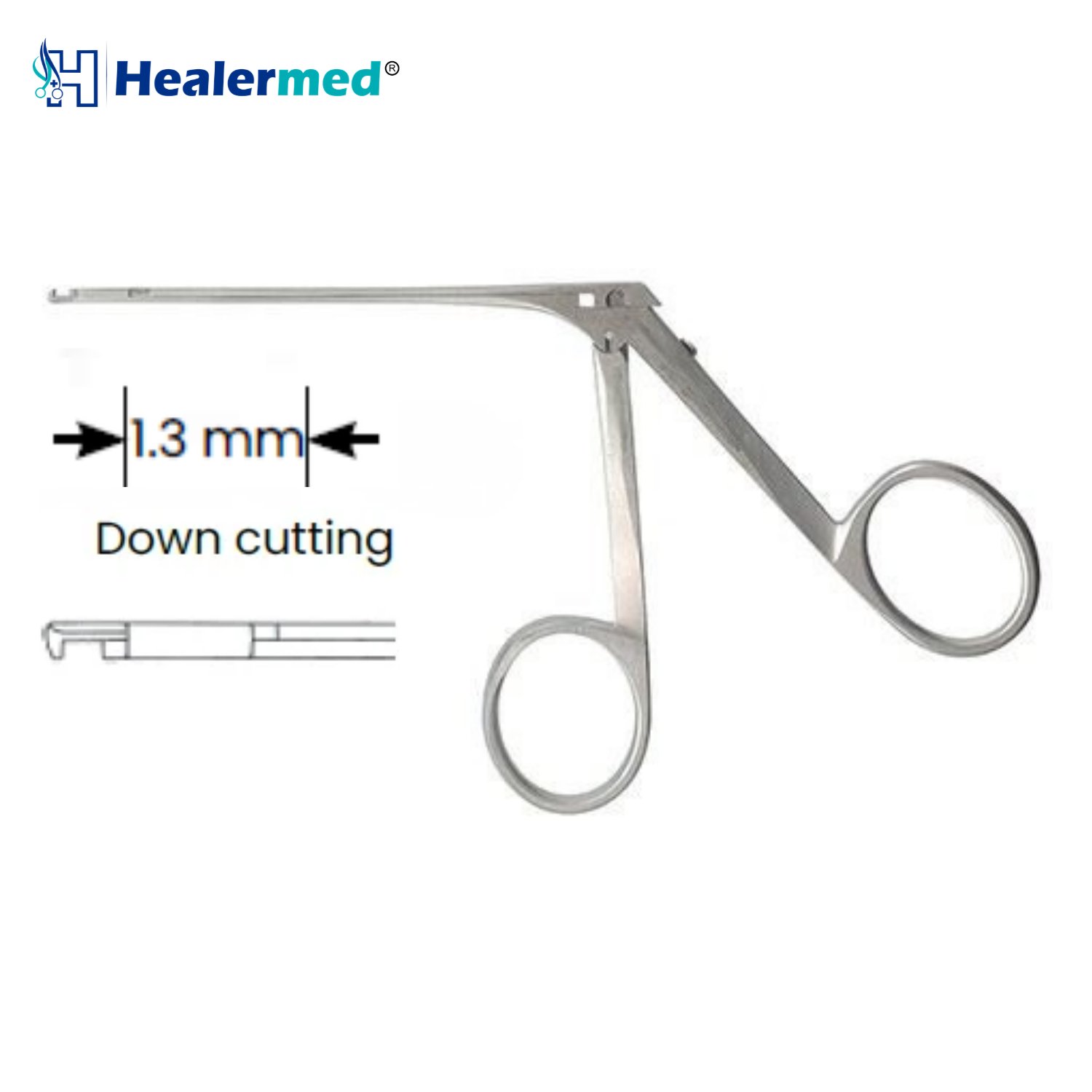 House-Dieter malleus nipper, down cutting, 1.3mm, 9cm