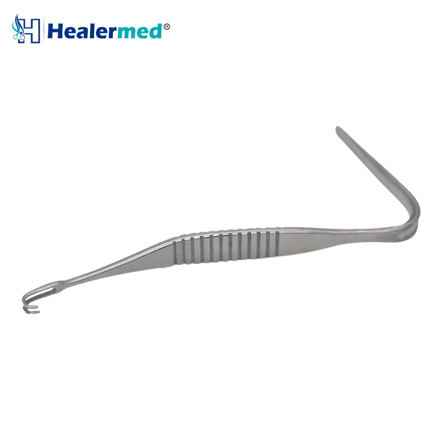 Aufricht Walter Double Ended Nasal Retractor 13.5cm medical grade stainless steel with blunt blades for plastic surgery